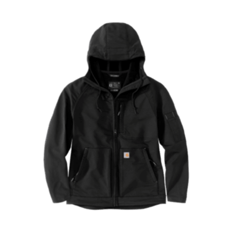 Carhartt Women's Large Black Super Dux Relaxed Fit Hooded Jacket