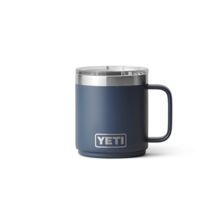 YETI Rambler Navy Mug with Magslider Lid, 10 oz.