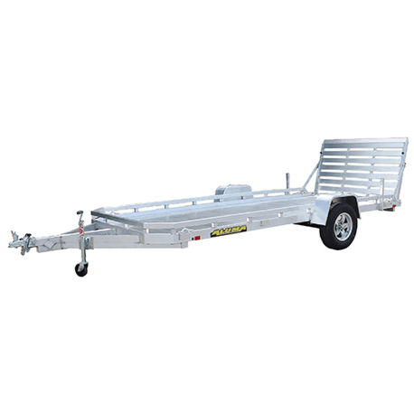 Aluma 7814S Utility Trailer w/ Bi-Fold Tailgate