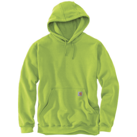 Carhartt Men's Large Brite Lime Sweatshirt