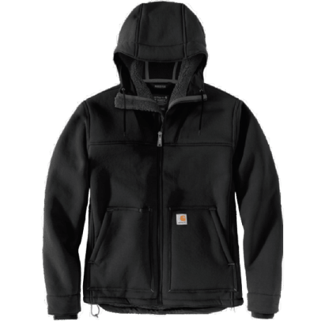 Carhartt Men's Small Black Super Dux Sherpa-Lined Active Jacket