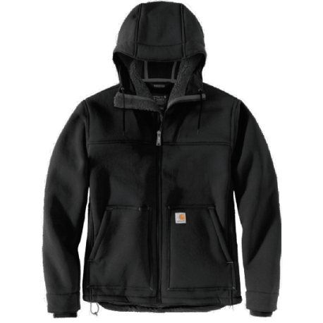 Carhartt Men's Large Black Super Dux Sherpa-Lined Active Jacket