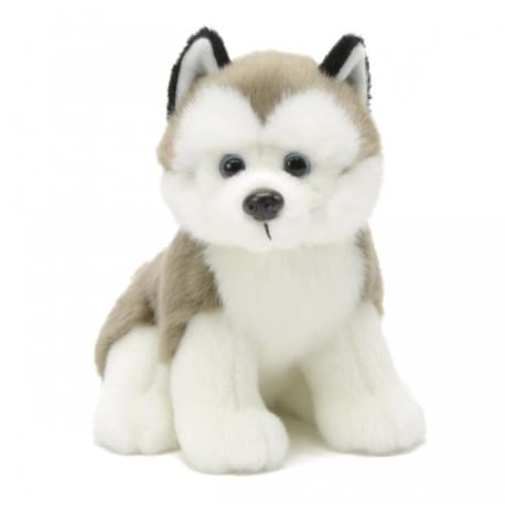 Unipak 8 in. Plush Classic Friends Brown Husky