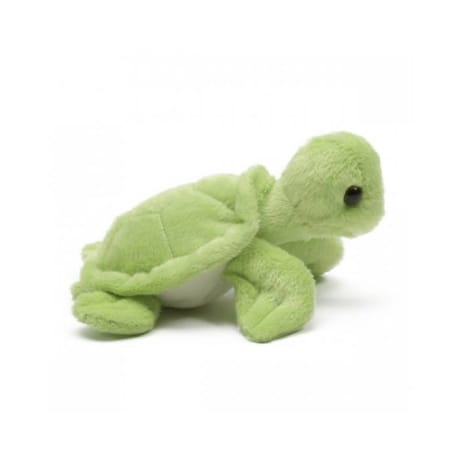 Unipak 6 in. Plush Handful Green Turtle