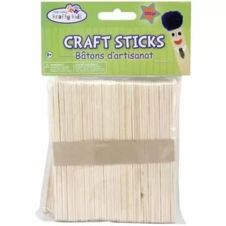  Big Popsicle Sticks