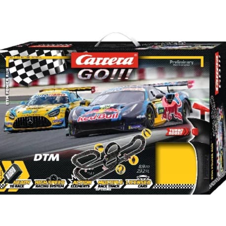 Carrera GO!!! DTM Power Run Slot Car Racing System