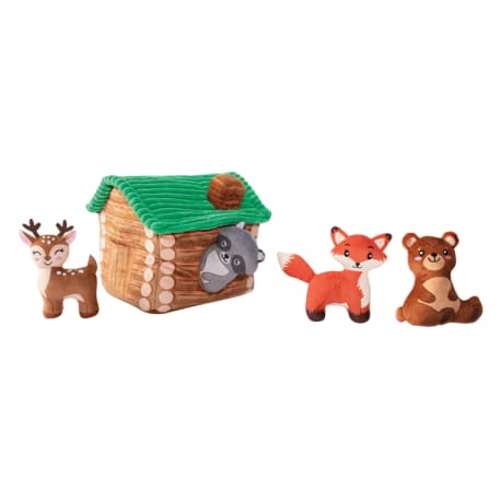 PetShop On Cabin Time Interactive Dog Toy, 5 Piece