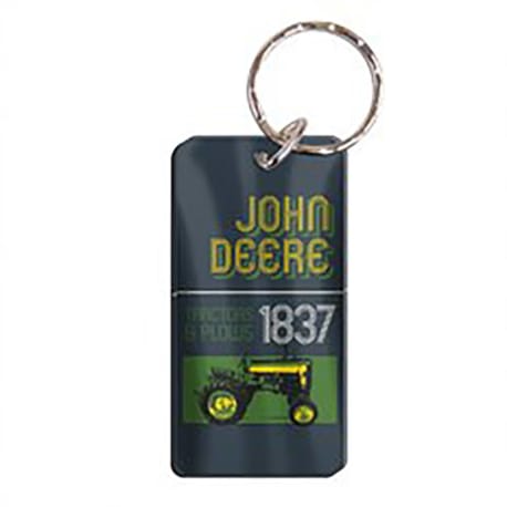 John Deere 1837 Tractor Keychain