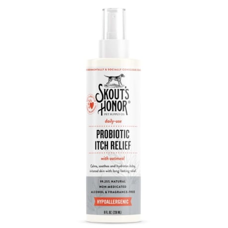 Skout's Honor Probiotic Itch Relief for Dogs & Cats, 8 oz.