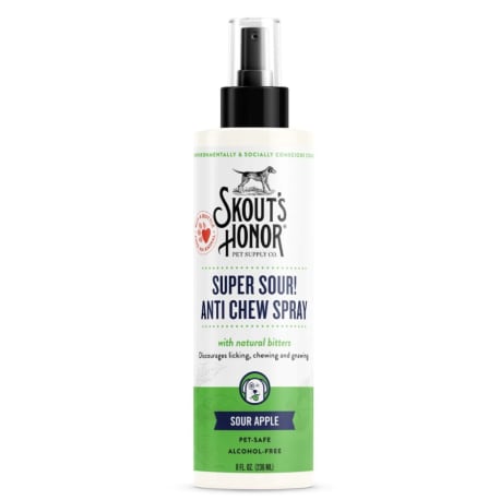 Skout's Honor Super Sour Anti Chew Spray for Dogs & Cats, 8 oz.