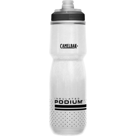 CamelBak Podium Chill White & Black Bike Bottle, 24 oz.