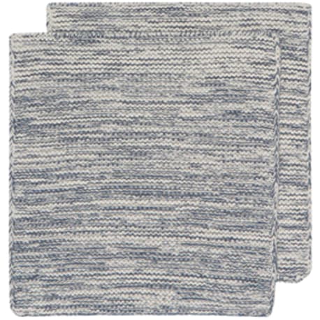 Now Designs Midnight Blue Knit Dishcloths, 2-Pack