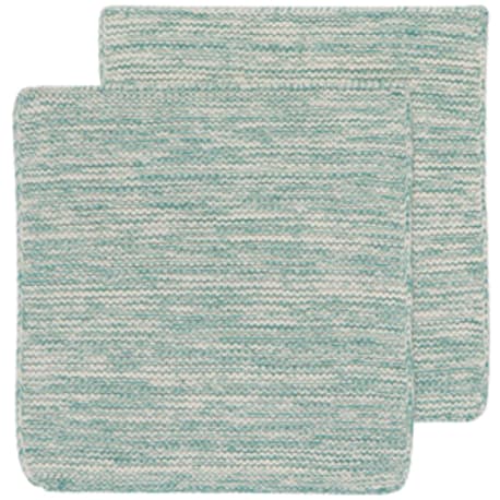 Now Designs Lagoon Knit Dishcloths, 2-Pack