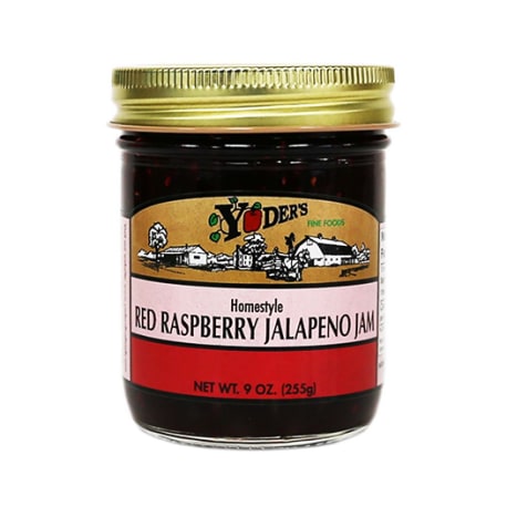 Yoder's Fine Foods Red Raspberry Jalapeno Jam, 9 oz.