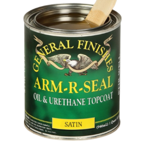 General Finishes Arm-R-Seal Oil & Urethane Topcoat Satin, 1 Pint