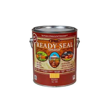 Ready Seal Stain and Sealer #105 Light Oak, 1 Gal.