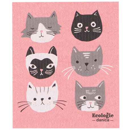 Now Designs Cats Meow Swedish Cloth