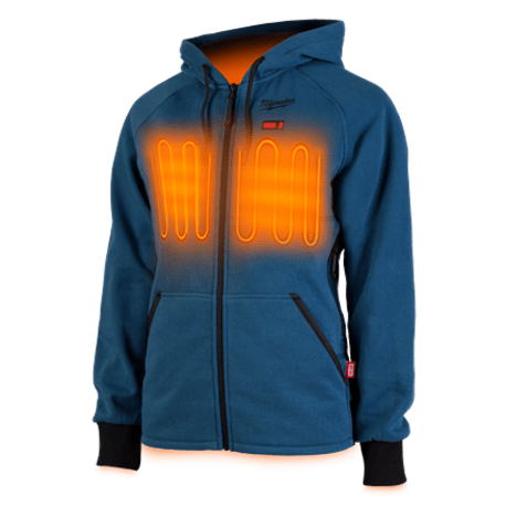 Milwaukee M12™ Women's Medium Blue Heated Hoodie