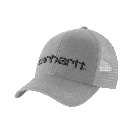 Carhartt Asphalt Canvas Mesh Back Logo Graphic Cap