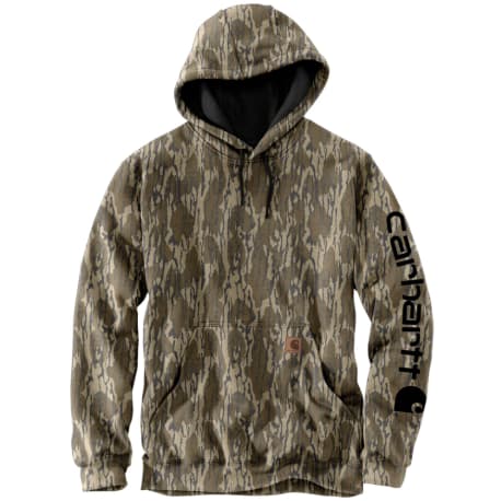 Carhartt Men's 2XL Mossy Oak Camo Sleeve Graphic Sweatshirt