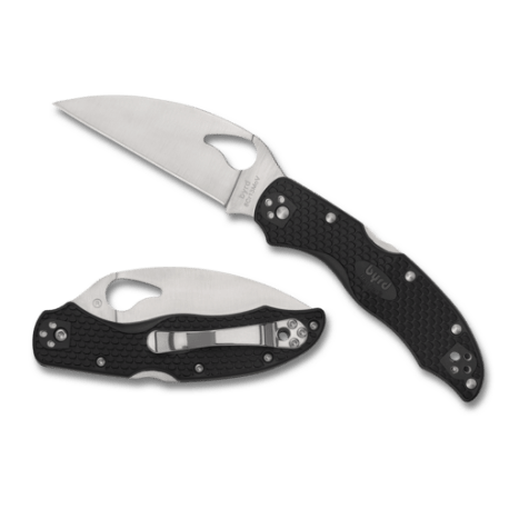 Spyderco Harrier™ 2 Black Lightweight Wharncliffe Knife