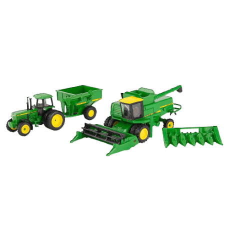 Tomy John Deere Vintage Harvesting Set, 1/64 Scale