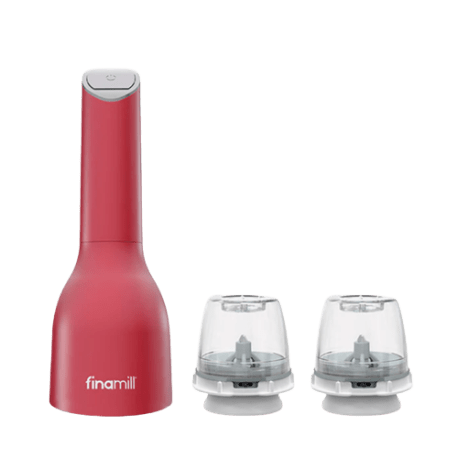 FinaMill Sangria Pepper Mill & Spice Grinder with Pods