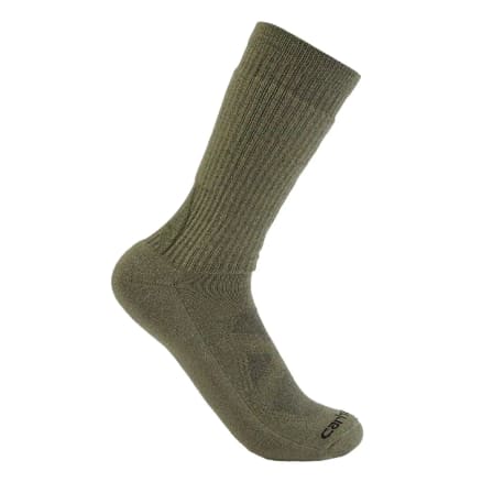 Carhartt Men's Large Army Green Merino Wool Uniform Crew Socks