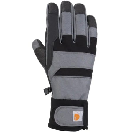 Carhartt Men's Large Dark Grey & Black Flexer Insulated Winter Gloves