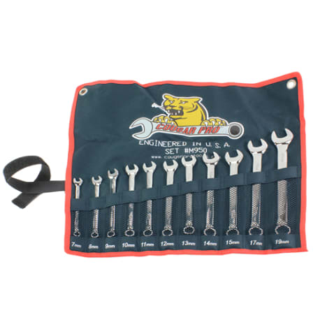 Cougar Pro M950 11 Pc. Metric Combination Wrench Set