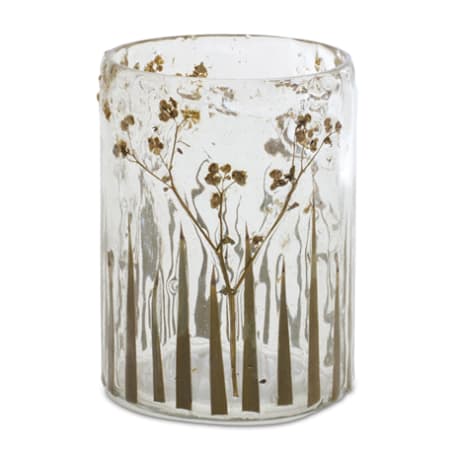 Melrose Forest Glass Votive Holder, 4.25 in.