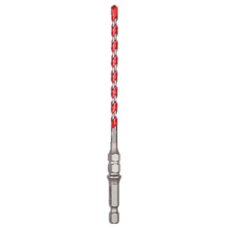 Milwaukee SHOCKWAVE™ Impact Duty™ 3/16" x 6" Carbide Hammer Drill Bit w/ Hex Collar