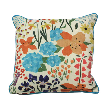 Little Birdie Floral Pattern Pillow, 17 x 17 in.