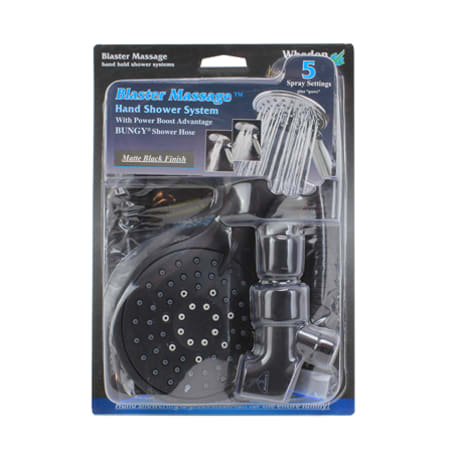 Whedon Blaster Massage Black Hand Shower System