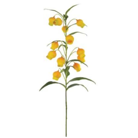 Allstate Floral Yellow Golden Lily of The Valley Spray, 38 in.