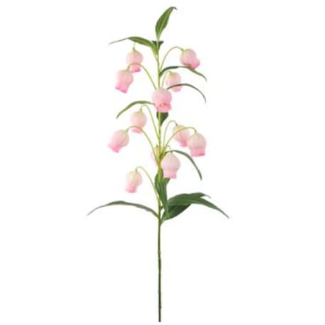 Allstate Floral Pink Golden Lily of The Valley Spray, 38 in.