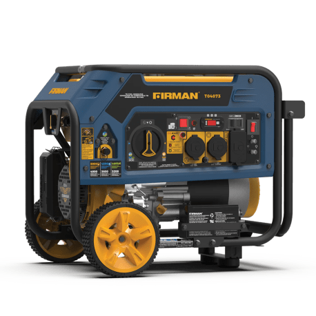 FIRMAN Tri-Fuel 4000W Portable Generator with Electric Start