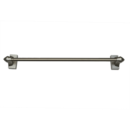 Versailles Pewter Magnetic Curtain Rod, 15-28 in.