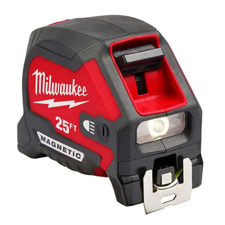 Milwaukee 25' Compact Wide Blade Magnetic Tape Measure