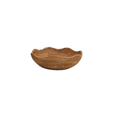 Bloomingville Small Hand Woven Rattan Bowl, 8.25 in.