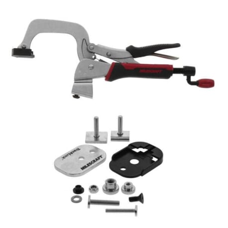 Milescraft TrackMaster Universal T-Track Clamping Kit