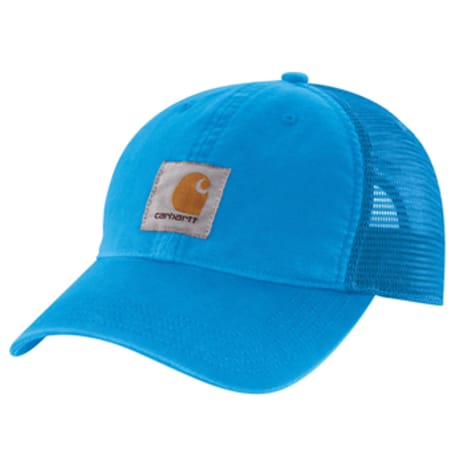 Carhartt Azure Blue Canvas Mesh Back Cap