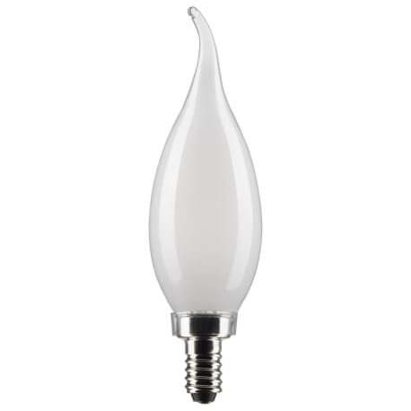 Satco 5.5 Watt LED Candelabra Base Frost Cool White Light Bulb
