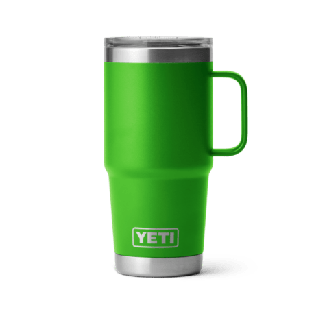 YETI Rambler 20oz Travel Mug with Stronghold Lid-Canopy Green