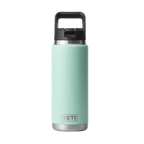 YETI Rambler Seafoam Bottle with Straw Cap, 26 oz.