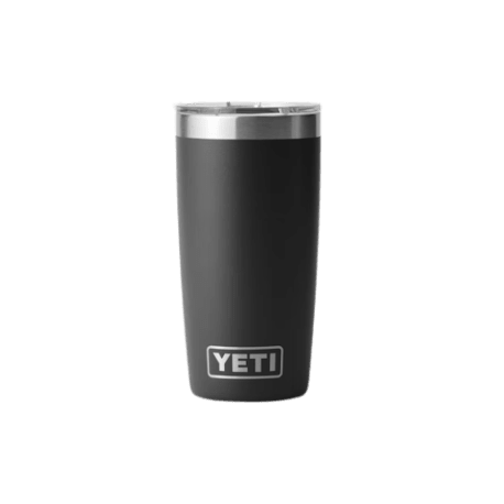 YETI Rambler Black Tumbler with Magslider Lid, 10 oz.