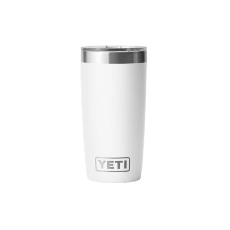 YETI Rambler White Tumbler with Magslider Lid, 10 oz.