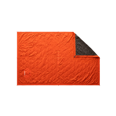 Kammok Ember Orange Microfleece Field Blanket, 7 ft.