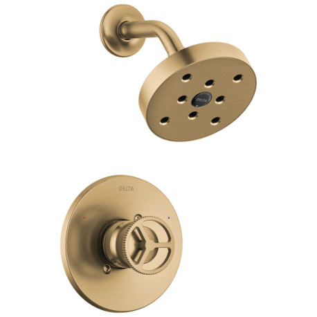 Delta Trinsic Champagne Bronze H20 Shower Trim