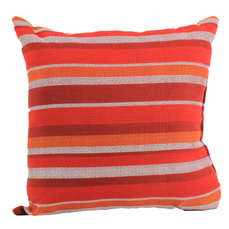 Casual Cushion 15" Square Pillow Red Marisol